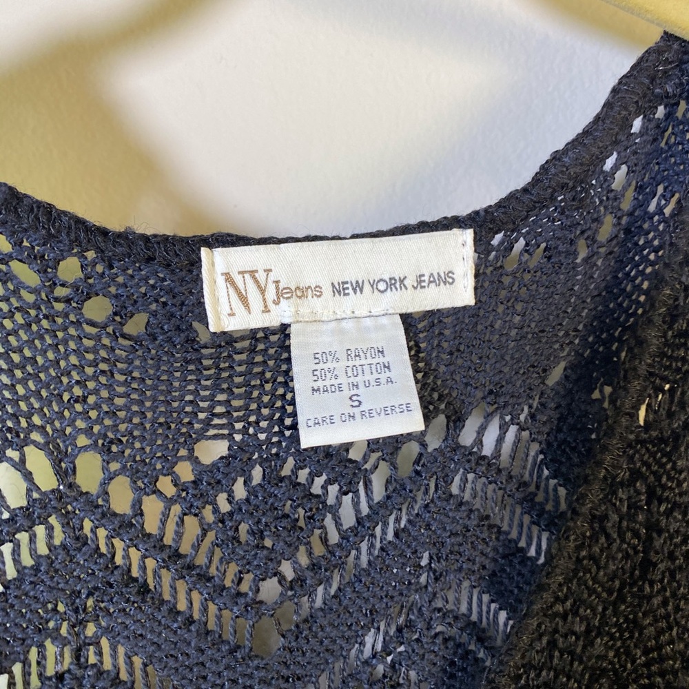 Open Knit Tank Top - Picture 2 of 3